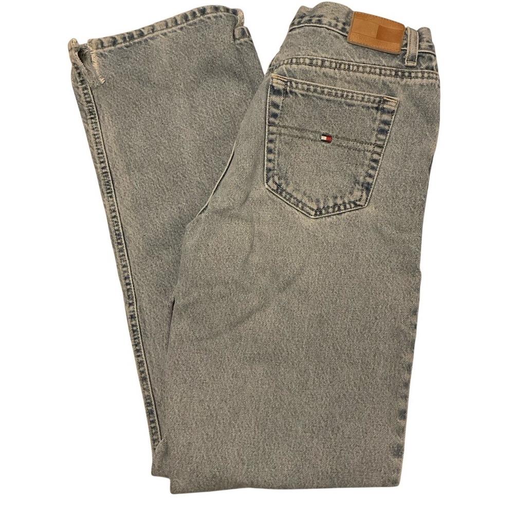 VTG Tommy Hilfiger Womens Denim Blue High Rise Relaxed Triple T Jeans Size 10